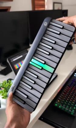 This rainbow keyboard is not cheap